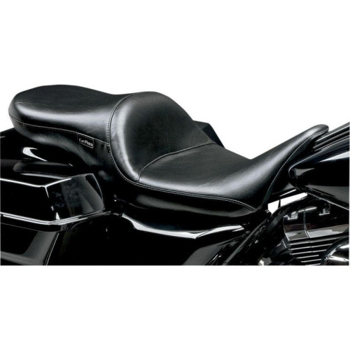 PartzBiz HD: 4410882-Le Pera Smooth 2 Up Black Maverick Seat 1 Piece Touring Harley FLH/T 08-16  | LK-957S