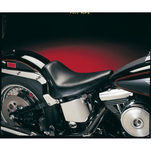 PartzBiz HD: 4410875-Le Pera LN-007 Smooth Black Stitch Bare Bones Solo Seat 84-99 Softail FXST FLST | LN-007 PartzBiz HD: 4410875-Le Pera LN-007 Smooth Black Stitch Bare Bones Solo Seat 84-99 Softail FXST FLST | LN-007