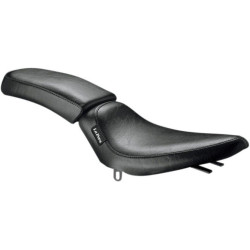 PartzBiz HD LPLN-852 - Le Pera LN-852 Smooth Black Solhouette Series Solo Seat Harley Big Twin 64-84  | LN-852