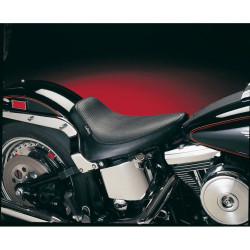 PartzBiz HD LPLN-870 - Le Pera LN-870 Basket Weave Silhouette Style Solo Driver Seat 84-99 Softail | LN-870