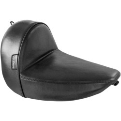 PartzBiz HD LPLSM-430S - Le Pera LSM-430S Black Smooth Stitch Cafe Solo Driver Seat Harley FLS Slim 16-17 | LSM-430S