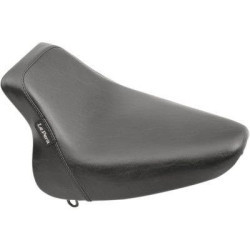 PartzBiz HD LPLX-007 - Le Pera LX-007 Smooth Black Bare Bones Solo Seat 00-05 FXST 00-07 FLST/N | LX-007