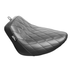 PartzBiz HD LPLY-007DM - Le Pera LY-007DM Black Bare Bones Solo Seat Diamond Harley M8 Softail 18-23