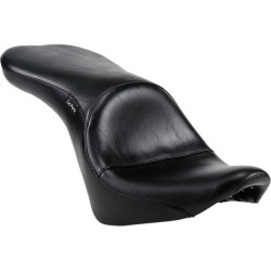 PartzBiz HD LPLY-910S - Le Pera LY-910S Black Smooth Stitched Maverick 2-UP Seat 18-23 Harley Davidson Softail Street Bob Slim FXBB FLSL Custom Classic Upgrade replacement Motorcycle Bike Saddle Passenger 0802-1165 08021165