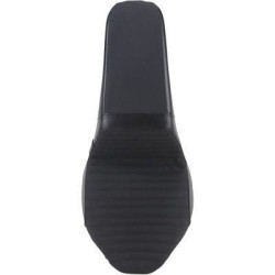 PartzBiz HD LPLYB-590PTGP - Le Pera LYB-590PTGP Black Kickflip 2-Up Seat Pleated Gripp Harley FXBR FLFB 18-20 0802-1318 08021318 milwaukee eight fat boy bob breakout