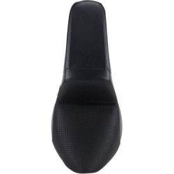 PartzBiz HD LPLYF-590BW - Le Pera LYF-590BW Black Kickflip 2-Up Seat Basket Weave Harley M8 FXFB 18-20 0802-1339 08021339 milwaukee eight fat boy bob breakout
