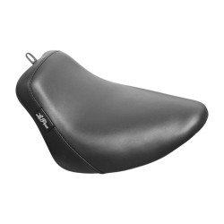 PartzBiz HD LPLYR-007 - Le Pera LYR-007 Black Bare Bones Solo Seat Smooth Harley M8 Softail 18-23