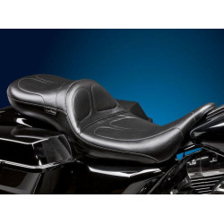 PartzBiz HD LPLN-957RKDL - Le Pera Maverick Daddy Long Legs 2-Up Stitched Seat for Harley Road King 97-01 | Le Pera