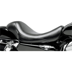 PartzBiz HD LPLCK-856 - Le Pera Silhouette Smooth Solo Seat 4 Harley 07-09 XL W/4.5 Gallon Tank | LCK-856