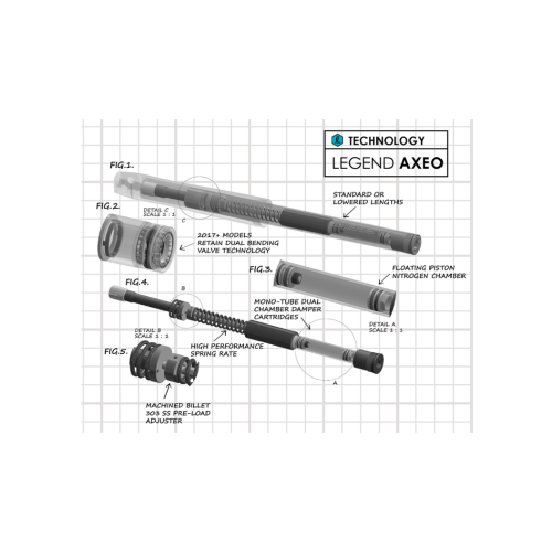 PartzBiz HD: 4410668-Legend Suspension AXEO 41mm Fork Cartridge Kit Harley Trike Tri-Glide 09-13 0414-0598 04140598 best for buy upgrade suspension Front Harley-Davidson Sportster dyna XL FX replacement upgrade electra road street glide king miwaukee eight m8 PartzBiz HD: 4410668-Legend Suspension AXEO 41mm Fork Cartridge Kit Harley Trike Tri-Glide 09-13 0414-0598 04140598 best for buy upgrade suspension Front Harley-Davidson Sportster dyna XL FX replacement upgrade electra road street glide king miwaukee eight m8
