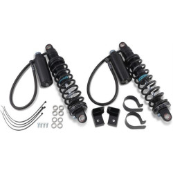 PartzBiz HD DS13101884 - Legend Suspension Revo-ARC 14" Remote Reservoir Standard Shocks 09-13 Harley FLH | 1310-1884 PartzBiz HD DS13101884 - Legend Suspension Revo-ARC 14" Remote Reservoir Standard Shocks 09-13 Harley FLH | 1310-1884