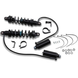 PartzBiz HD DS13101883 - Legend Suspension Revo-ARC 13" Remote Reservoir Heavy Shocks 09-13 Harley FLH/T | 1310-1883 PartzBiz HD DS13101883 - Legend Suspension Revo-ARC 13" Remote Reservoir Heavy Shocks 09-13 Harley FLH/T | 1310-1883