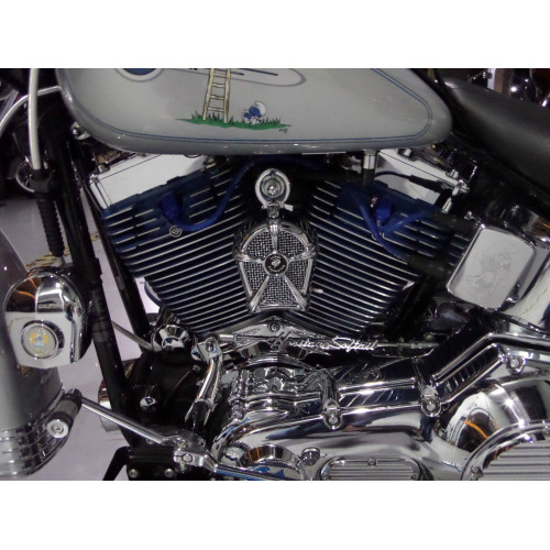 PartzBiz HD: 4410489-LeNale Engine Cooling Fan - Chrome - 17-22 Touring Harley Davidson - New Design! PartzBiz HD: 4410489-LeNale Engine Cooling Fan - Chrome - 17-22 Touring Harley Davidson - New Design!