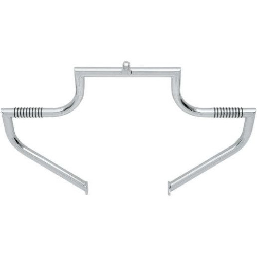 PartzBiz HD: 4410454-Lindby Front Chrome Linbar Highway Engine Guard Bar Harley FLH/R/T/X 97-18 PartzBiz HD: 4410454-Lindby Front Chrome Linbar Highway Engine Guard Bar Harley FLH/R/T/X 97-18
