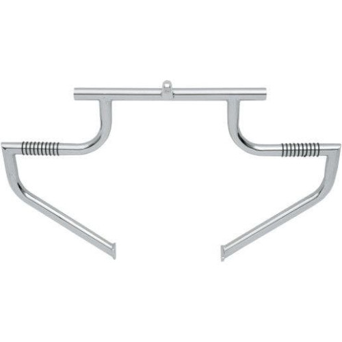 PartzBiz HD: 4410457-Lindby ด้านหน้า Chrome Linbar Highway Engine Guard Bar สำหรับ Harley Road Glide 97-13 - 109-1/09 PartzBiz HD: 4410457-Lindby ด้านหน้า Chrome Linbar Highway Engine Guard Bar สำหรับ Harley Road Glide 97-13 - 109-1/09