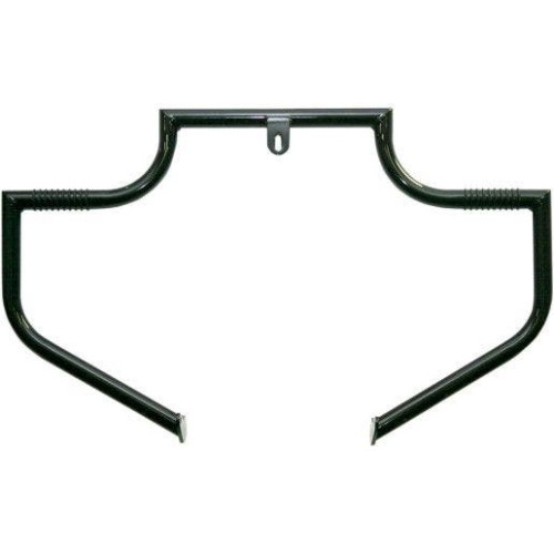 PartzBiz HD: 4410459-Lindby Front Gloss Black Linbar Highway Engine Guard Bar for Harley Dyna FXDWG FXDF Models - BL104-1