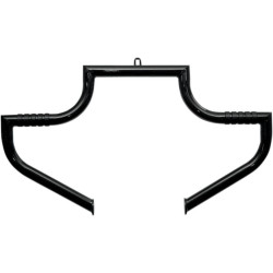 PartzBiz HD DS05051288 - Lindby Black MagnumBar การ์ดเครื่องยนต์ด้านหน้า Highway Bar สำหรับ Harley FLH/T 97-15 | BL1702