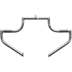 PartzBiz HD DS16240284 - Lindby 109-1-15 Chrome 1-1/4 ” การ์ดเครื่องยนต์ LinBar Harley Road Glide 15-18