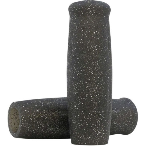 PartzBiz HD: 4410387-Lowbrow Metalflake Black Classic 1" Krayton Rubber Grips Harley Metric & Custom | 4096 PartzBiz HD: 4410387-Lowbrow Metalflake Black Classic 1" Krayton Rubber Grips Harley Metric & Custom | 4096