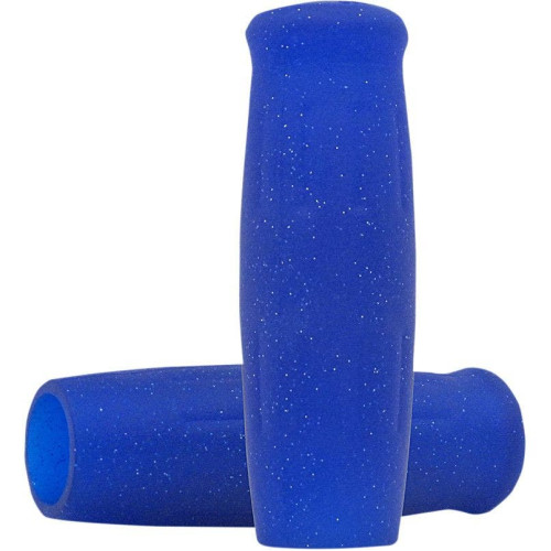 PartzBiz HD: 4410388-Lowbrow Metalflake Blue Classic 1" Krayton Rubber Grips Harley Metric & Custom | 4102 PartzBiz HD: 4410388-Lowbrow Metalflake Blue Classic 1" Krayton Rubber Grips Harley Metric & Custom | 4102