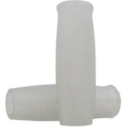 PartzBiz HD DS06301747 - Lowbrow Metalflake Silver Classic 1 ” Krayton Rubber Grips Harley Metric & Custom | 4100 PartzBiz HD DS06301747 - Lowbrow Metalflake Silver Classic 1 ” Krayton Rubber Grips Harley Metric & Custom | 4100