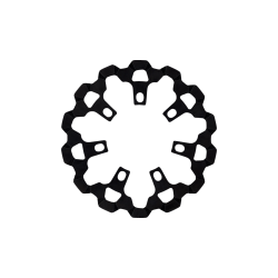 PartzBiz HD DS17104525 - Lyndall Black 11.8" Front Brake Rotor for Harley 14-23 FLH/T/R/X FLTR | 3-621 PartzBiz HD DS17104525 - Lyndall Black 11.8" Front Brake Rotor for Harley 14-23 FLH/T/R/X FLTR | 3-621