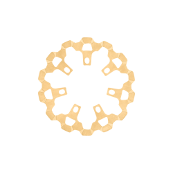 PartzBiz HD DS17104526 - Lyndall Gold 11.8" Front Brake Rotor for Harley 14-23 FLH/T/R/X FLTR | 3-622 PartzBiz HD DS17104526 - Lyndall Gold 11.8" Front Brake Rotor for Harley 14-23 FLH/T/R/X FLTR | 3-622