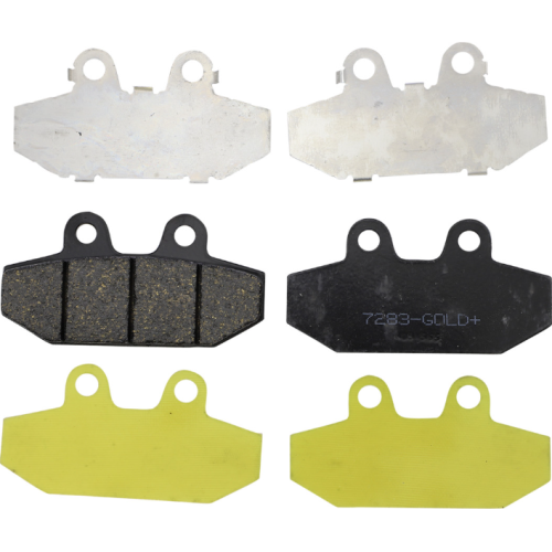 PartzBiz HD: 4410367-Lyndall Gold-Plus Rear Organic Brake Pads OE Repl 41300102 Harley Softail 18-Up PartzBiz HD: 4410367-Lyndall Gold-Plus Rear Organic Brake Pads OE Repl 41300102 Harley Softail 18-Up