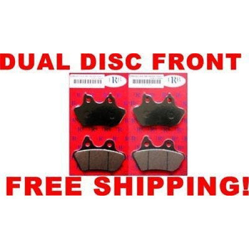 PartzBiz HD: 4410369-Lyndall Racing 2 Sets 7195-Z+ Front OR Rear Dual Brake Pads Z-Plus Harley 00-07 PartzBiz HD: 4410369-Lyndall Racing 2 Sets 7195-Z+ Front OR Rear Dual Brake Pads Z-Plus Harley 00-07