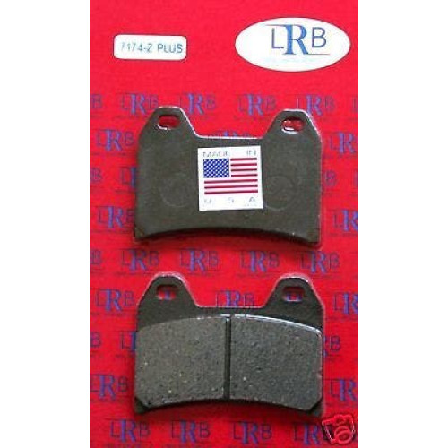 PartzBiz HD: 4410372-Lyndall Racing 7174-Z+ Front Brake Pads Z+ Z-Plus Victory PartzBiz HD: 4410372-Lyndall Racing 7174-Z+ Front Brake Pads Z+ Z-Plus Victory