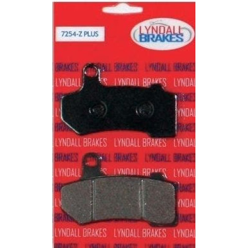 PartzBiz HD: 4410376-Lyndall Racing 7254-Z PLUS Brake Pads Front Or Rear Harley FL Repl. 41854-08