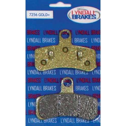 PartzBiz HD: 4410338-Lyndall Racing Gold Plus Front Brake Pads for 08-13 Dyna and Softail | PartzBiz HD: 4410338-Lyndall Racing Gold Plus Front Brake Pads for 08-13 Dyna and Softail |