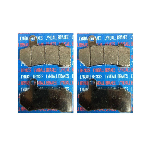 PartzBiz HD: 4410349-Lyndall Racing Xtreme Low Dust Series Front Brake Pads Harley Touring & V-Rod | 7254X Repl OEM 41852-08; 41852-08A; 41852-08B PartzBiz HD: 4410349-Lyndall Racing Xtreme Low Dust Series Front Brake Pads Harley Touring & V-Rod | 7254X Repl OEM 41852-08; 41852-08A; 41852-08B