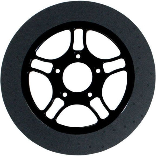 PartzBiz HD: 4410332-Lyndall Ultra Light Ceramic Composite 11.8" Dia Front Brake Rotor Triangulum Black Harley Touring 08-13 | NVLD-118FBT5SA PartzBiz HD: 4410332-Lyndall Ultra Light Ceramic Composite 11.8" Dia Front Brake Rotor Triangulum Black Harley Touring 08-13 | NVLD-118FBT5SA