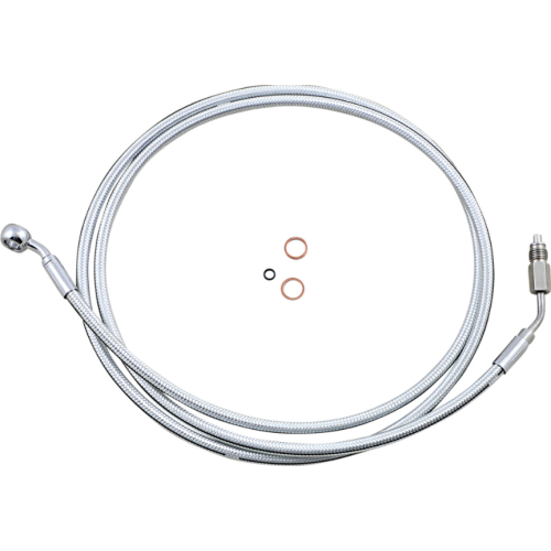 PartzBiz HD: 4410287-Magnum 70" Hydraulic Clutch Line 10 Mm 35¬∞ Banjo Sterling Chromite Harley ABS CVO 09-12
