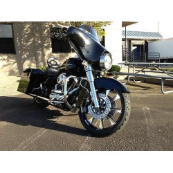 PartzBiz HD DS11320755 - Magnum Black Pearl 74” สายคลัตช์ไฮดรอลิกสำหรับ Harley-Davidson CVO 2013 และ FLHT FLHX 2014