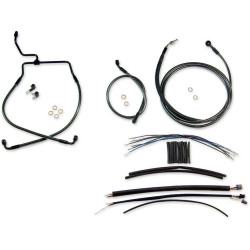 PartzBiz HD DS06101027 - Magnum Black Pearl Complete 15"-17" Handlebar Installation Kit 14-15 FLHT No ABS | 487332 PartzBiz HD DS06101027 - Magnum Black Pearl Complete 15"-17" Handlebar Installation Kit 14-15 FLHT No ABS | 487332