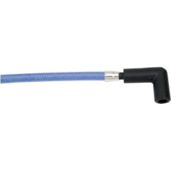 PartzBiz HD DS21040021 - Magnum 3033B สายหัวเทียนถัก Candy Apple Blue 99-08 Harley Touring FL 2104-0021 21040021