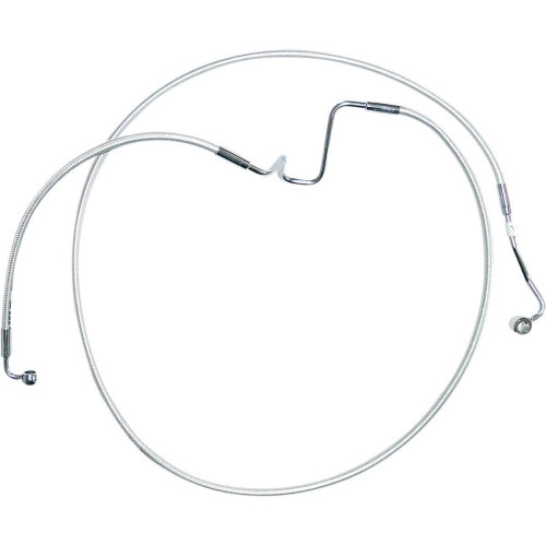 PartzBiz HD: 4410053-MAgnum Designer DOT +4" Extended ABS Touring Front Lower Single Left Disc Brake Line Kit Sterling Chromite Harley Touring 14-Up PartzBiz HD: 4410053-MAgnum Designer DOT +4" Extended ABS Touring Front Lower Single Left Disc Brake Line Kit Sterling Chromite Harley Touring 14-Up
