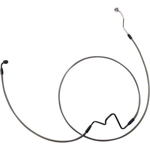 PartzBiz HD: 4410057-MAgnum Designer DOT +2" Extended ABS Touring Front Lower Dual Disc Brake Line Kit Sterling Chromite Harley Touring 14-Up PartzBiz HD: 4410057-MAgnum Designer DOT +2" Extended ABS Touring Front Lower Dual Disc Brake Line Kit Sterling Chromite Harley Touring 14-Up