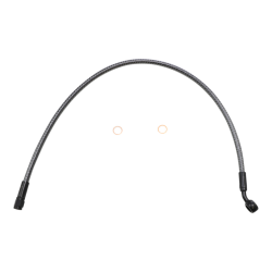 PartzBiz HD DS17416280 - Magnum KARBONFIBR 23" Upper Brake Line 35 Degree Harley Road King 14-Up PartzBiz HD DS17416280 - Magnum KARBONFIBR 23" Upper Brake Line 35 Degree Harley Road King 14-Up
