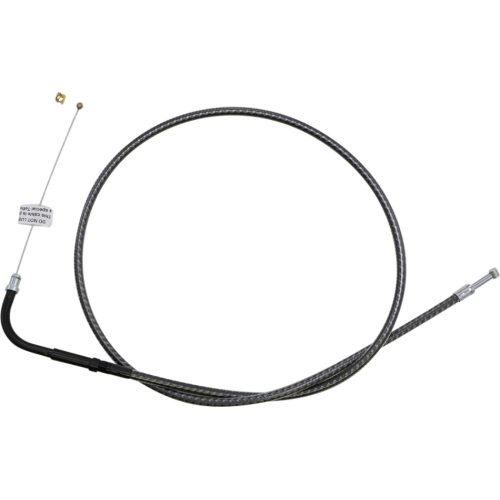 PartzBiz HD: 4409986-Magnum KARBONFIBR 34 3/4" Throttle Cable Smooth 90 Degree Harley Big Twin 84-17 PartzBiz HD: 4409986-Magnum KARBONFIBR 34 3/4" Throttle Cable Smooth 90 Degree Harley Big Twin 84-17