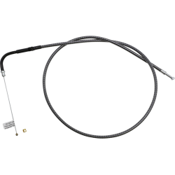 PartzBiz HD DS06501774 - Magnum KARBONFIBR 38 3/4" Throttle Cable Smooth 90 Degree Harley Big Twin 84-17 PartzBiz HD DS06501774 - Magnum KARBONFIBR 38 3/4" Throttle Cable Smooth 90 Degree Harley Big Twin 84-17