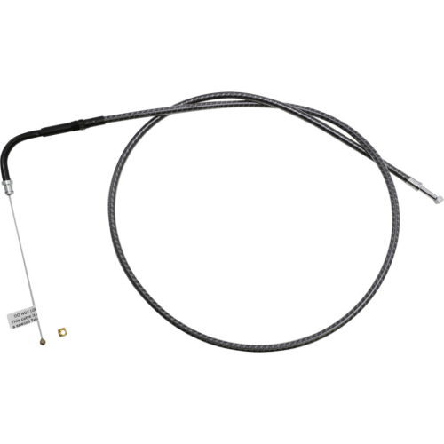 PartzBiz HD: 4409959-Magnum KARBONFIBR 38 3/4" Throttle Cable Smooth 90 Degree Harley Big Twin 84-17