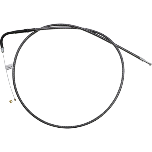PartzBiz HD: 4409965-Magnum KARBONFIBR 40 1/2" Throttle Cable Smooth 90 Degree Harley Big Twin 84-17