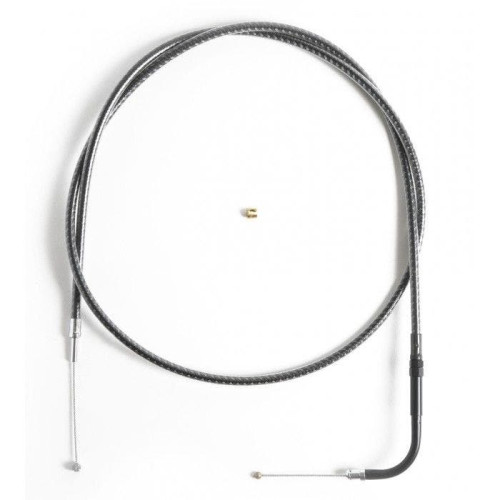 PartzBiz HD: 4409971-Magnum KARBONFIBR 40 1/2" Throttle Cable Smooth 90 Degree Harley Big Twin 84-17 PartzBiz HD: 4409971-Magnum KARBONFIBR 40 1/2" Throttle Cable Smooth 90 Degree Harley Big Twin 84-17