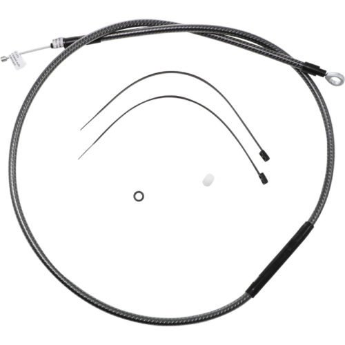PartzBiz HD: 4409937-Magnum KARBONFIBR 57 11/16" High-Efficiency Polished Clutch Cable Sportster 04-Up