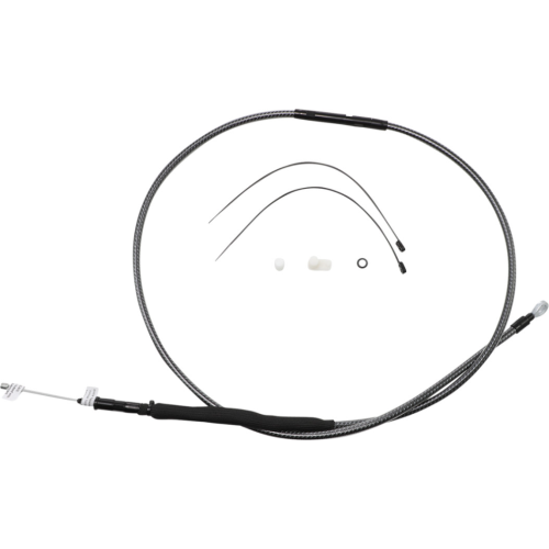 PartzBiz HD: 4409941-Magnum KARBONFIBR 68 11/16" High-Efficiency Polished Clutch Cable Harley 06-Up