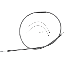 PartzBiz HD DS06522385 - Magnum KARBONFIBR 74 11/16" High-Efficiency Polished Clutch Cable Harley 87-06 PartzBiz HD DS06522385 - Magnum KARBONFIBR 74 11/16" High-Efficiency Polished Clutch Cable Harley 87-06