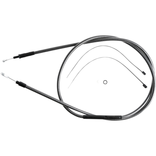 PartzBiz HD: 4409945-Magnum KARBONFIBR 68 11/16" High-Efficiency Polished Clutch Cable Harley 87-06